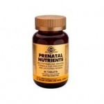 Prenatal nutrients, ácido fólico. 60 tablet. Solgar