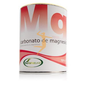 Carbonato de magnesio, 150 gr. Soria natural